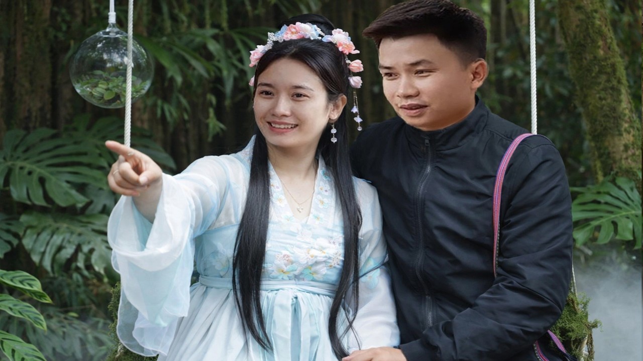 Duong was stunned! The beauty of Tieu Ly when she wore makeup left him speechless.