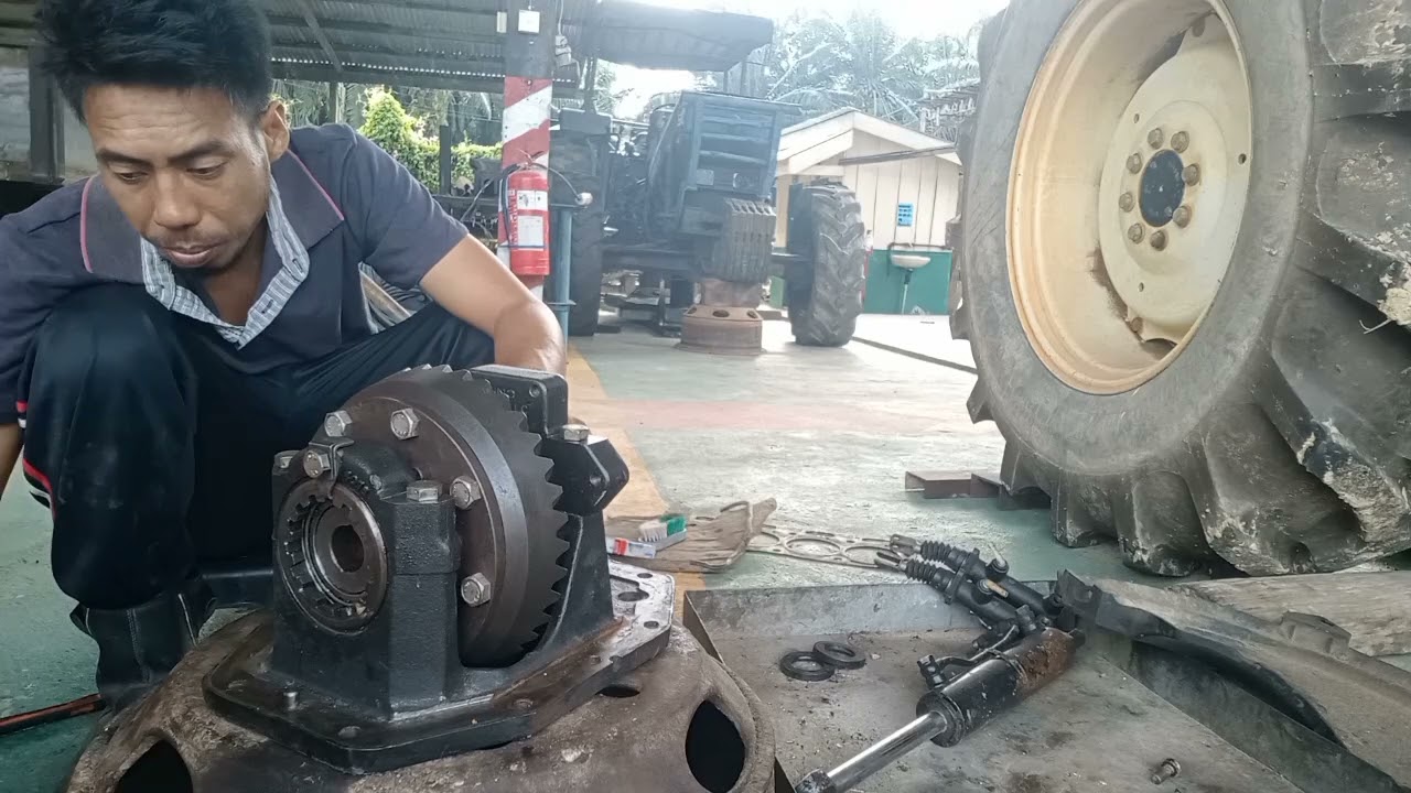 NewHolland TD5.90 Replace Differential Side Gear bearing ll Assemble Front Axle