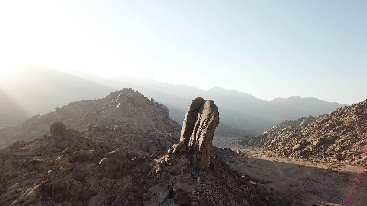 The Rock of Horeb (Drone footage - Nov. 11, 2017)