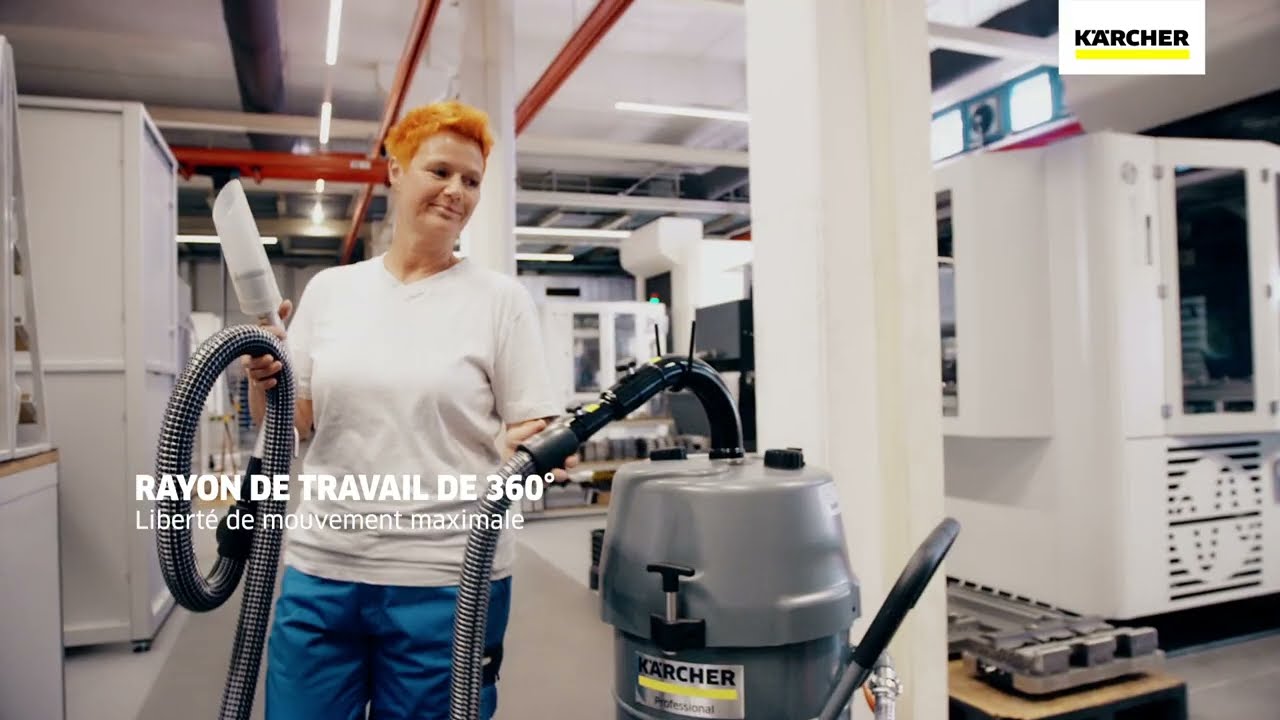 Les meilleurs aspirateurs Kärcher pour l’industrie métallurgique et mécanique !