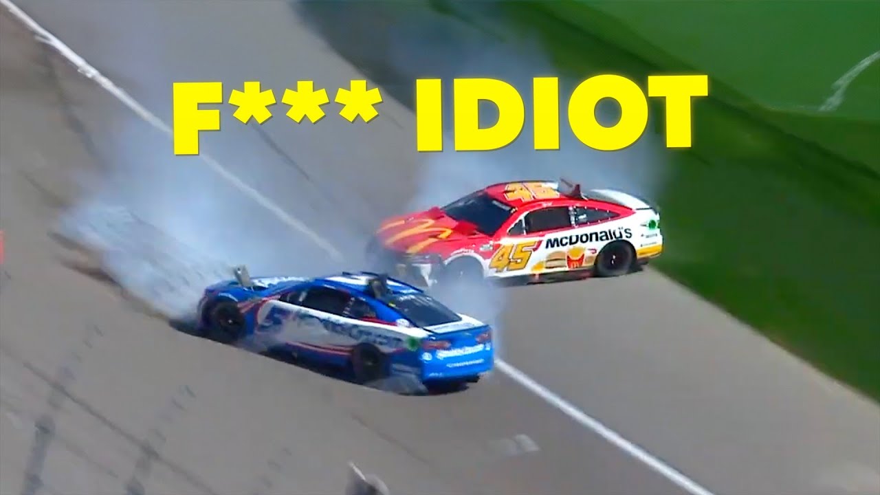 NASCAR Road Rage but it gets increasingly more stupid