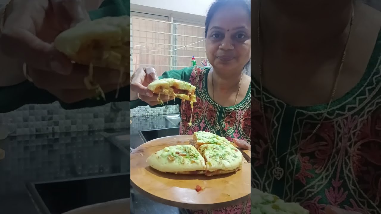 Chilli Garlic Stuffed Pizza Bread 😋. आप बनाते बनाते थक जाओगे अगर इस तरह से पिज्जा बनाएंगे 