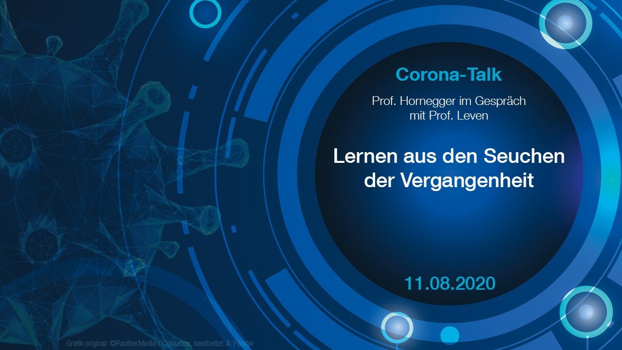 Corona-Talk: Prof. Hornegger im Gespräch mit Prof. Leven [FAU Science]