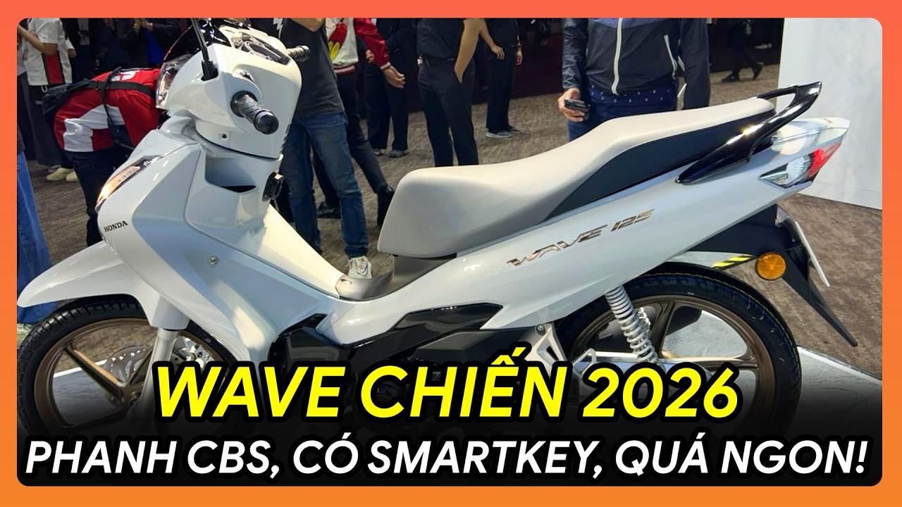 💥🛵REVIEW HONDA WAVE 125 2026: PHANH CBS, CÓ SMARTKEY, SIÊU TIẾT KIỆM XĂNG🔥 #HondaWave1252026