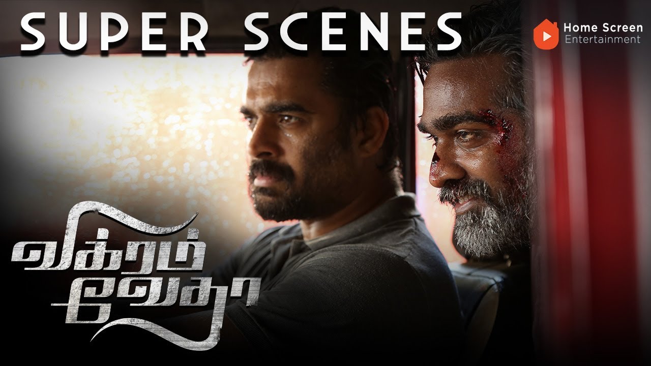 Vikram Vedha Super Scenes | A Mind Game Begins Behind Bars !! | R. Madhavan | Vijay Sethupathi