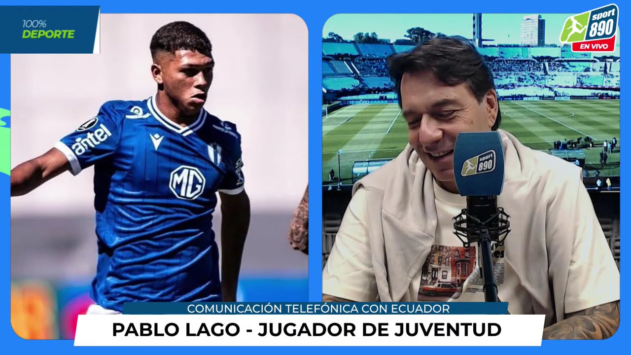PABLO LAGO, FUTBOLISTA DE JUVENTUD Y PROTAGONISTA EN LA CLASIFICACIÓN A FASE 2 DE LA LIBERTADORES