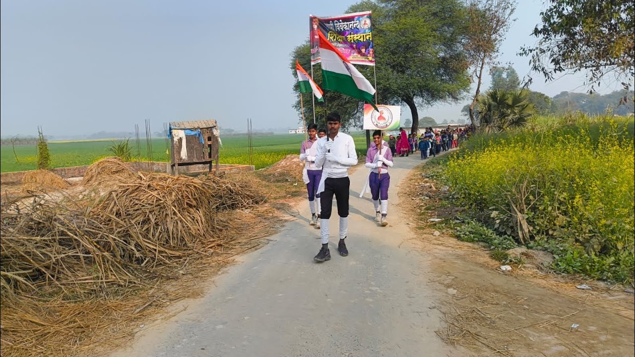 SVNSS School Kudahani द्वारा निकाला गया प्रभात फेरी@svnschoolkudahani 