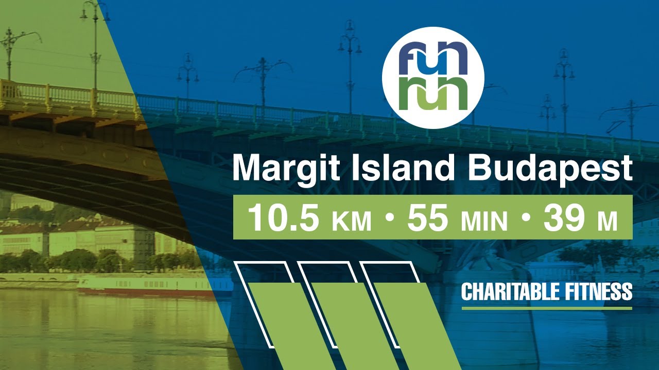 Run Budapest Hungary - Historic Margit Island - 10.5km/55min