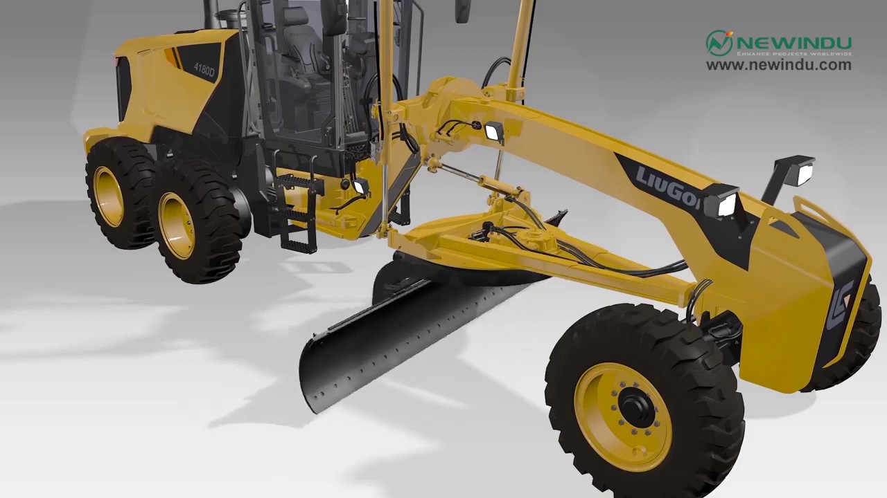 NEWINDU | LIUGONG Motor Grader 4180D | #LiuGongMachinery