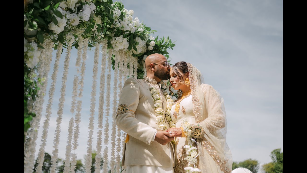 The Intimate Nikkah Ceremony of Charlotte & Shakkar at The Walton View in Yorkshire.