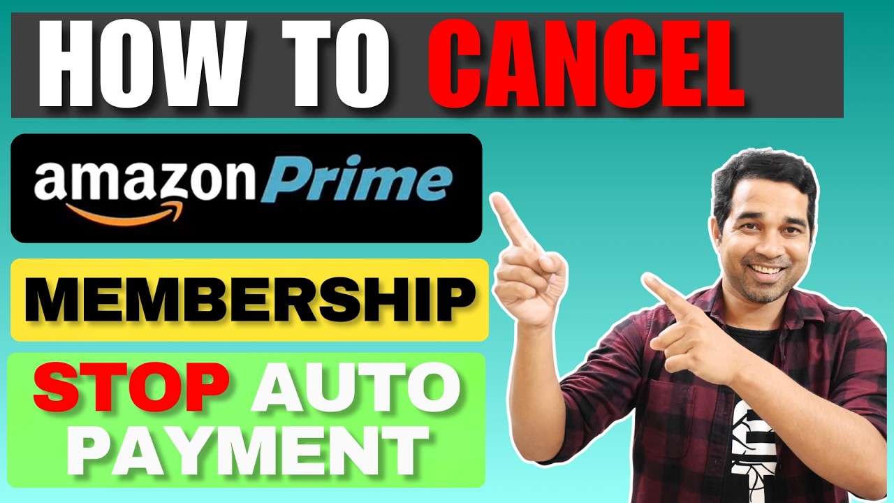 How To Cancel Amazon Prime Auto Payment | How To Cancel Amazon Prime Membership