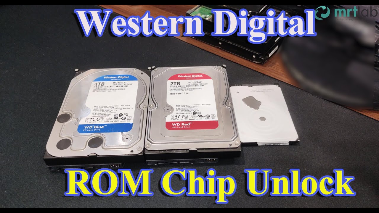 How to use MRT to remove the ROM chip encryption of WD