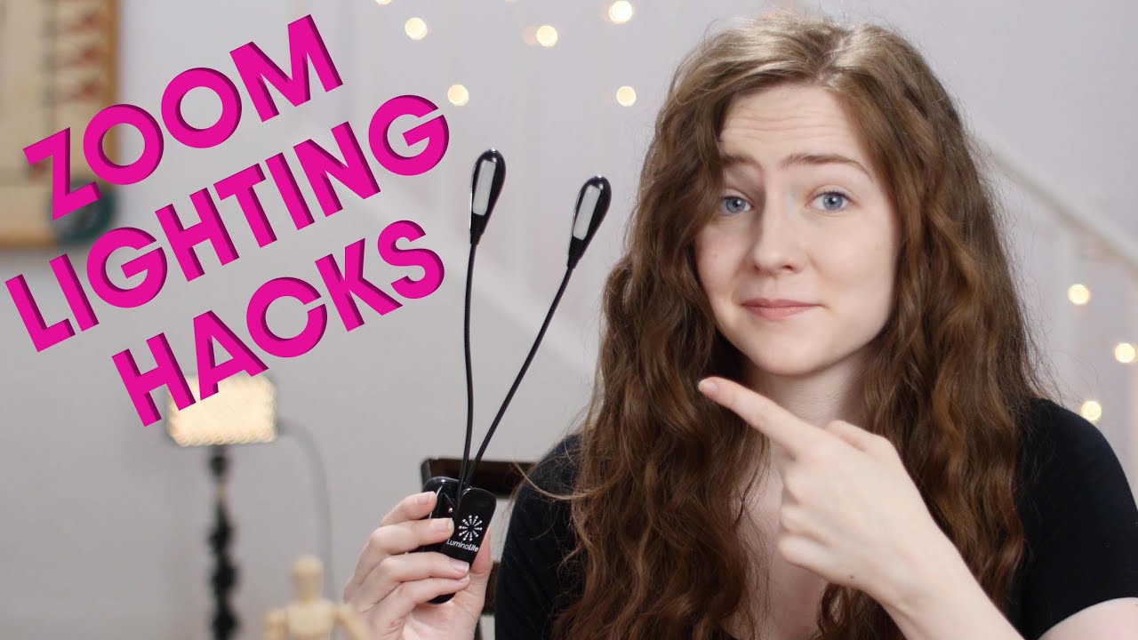 8 Zoom Lighting Hacks | Inexpensive Zoom Lights
