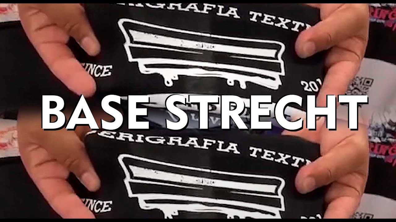 Serigrafia con plastisol base stretch (tinta elongable) : BASE RIP