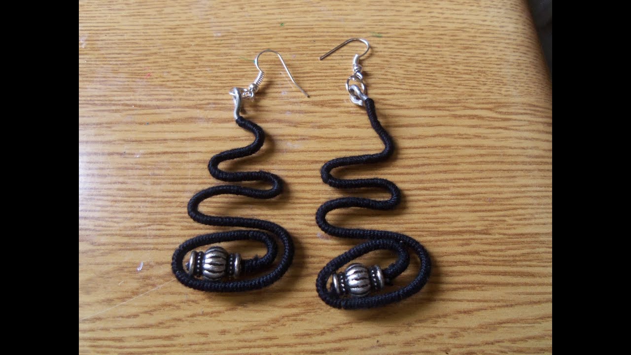 ARETES O PENDIENTES DE ALAMBRE  Luz Mireya Martinez
