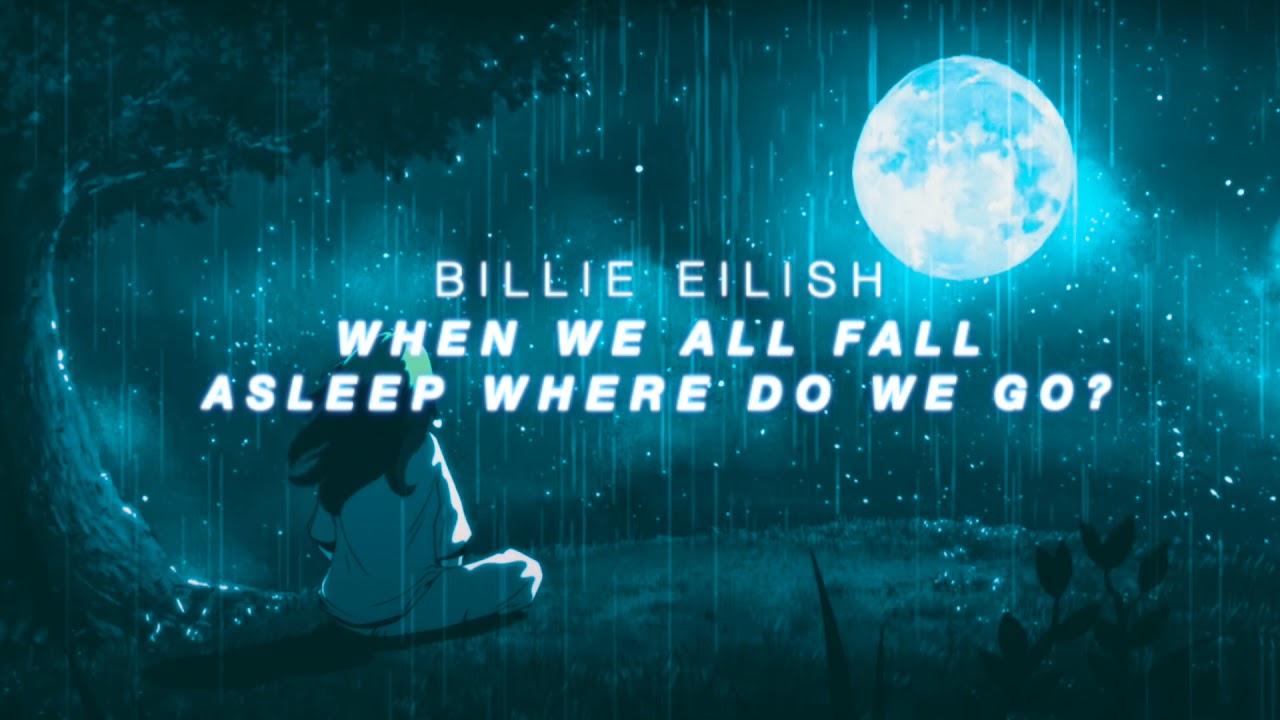 when we all fall asleep where do we go? by billie eilish slowed and reverb (full album)