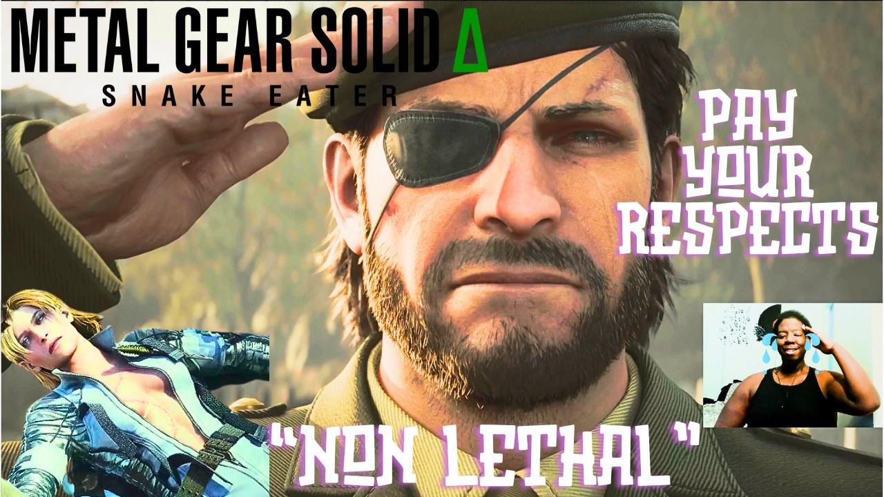 Failing CQC/Non Lethal on The Boss! - Metal Gear Solid Delta Ending Reaction