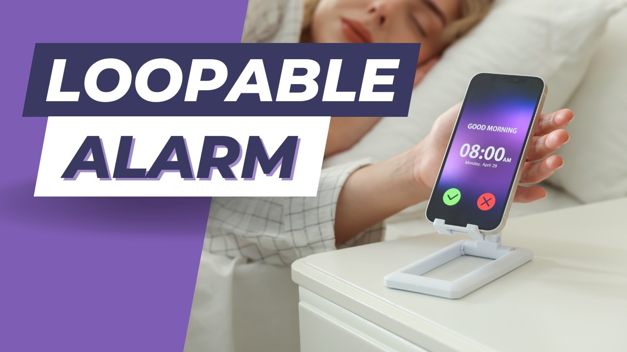 Loopable Morning Alarm Clock Sound | Repeating Wake Up Alarm I Free to use Download Now