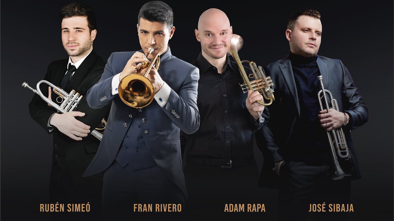Rubén Simeó | Fran Rivero | Adam Rapa | José Sibaja  #trumpet #concerts #franrivero
