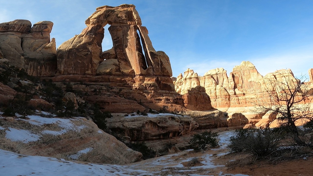 Druid Arch Trail in Canyonlands National Park - (Full Uncut Virtual Hike)