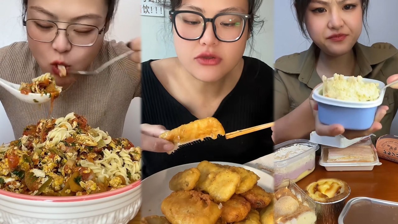 Mukbang food challeng new with real sound #d9mukbang #mukbang