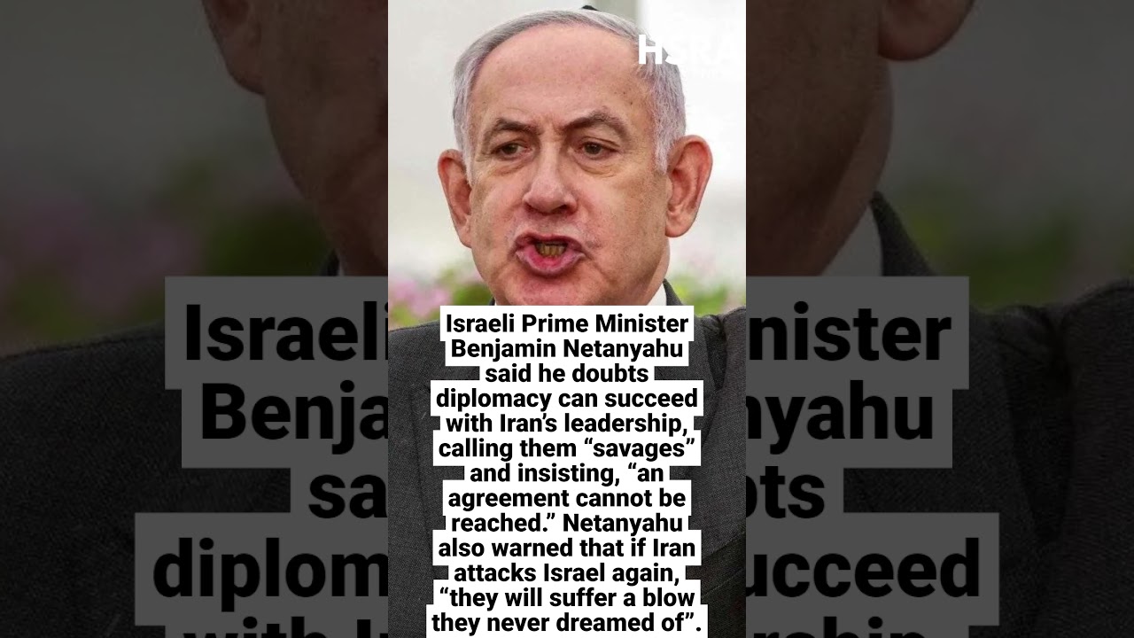 Netanyahu Says Iran Deal Impossible, Calls Iranian Leaders &ldquo;Savages&rdquo; #shorts #breakingnews #israel