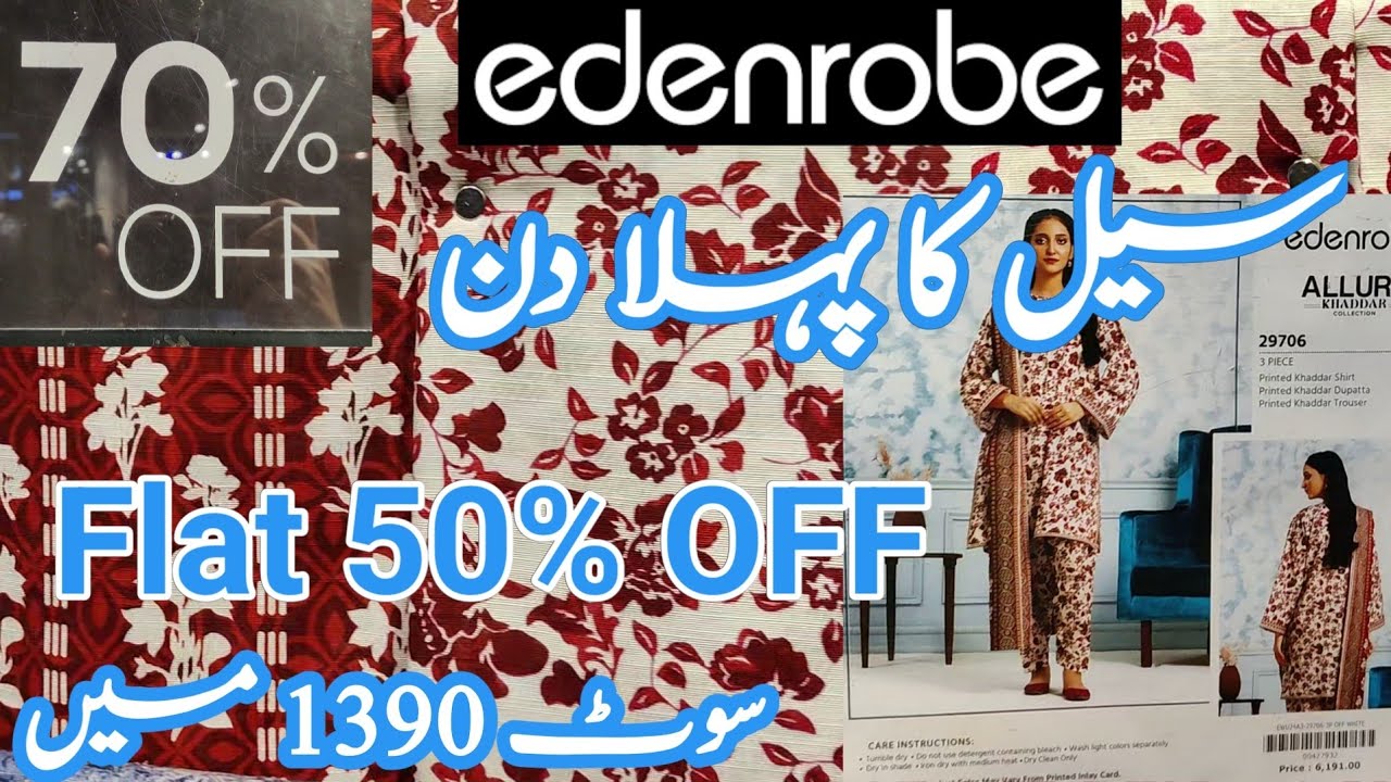edenrobe Flat 50% OFF Entire Winter Collection