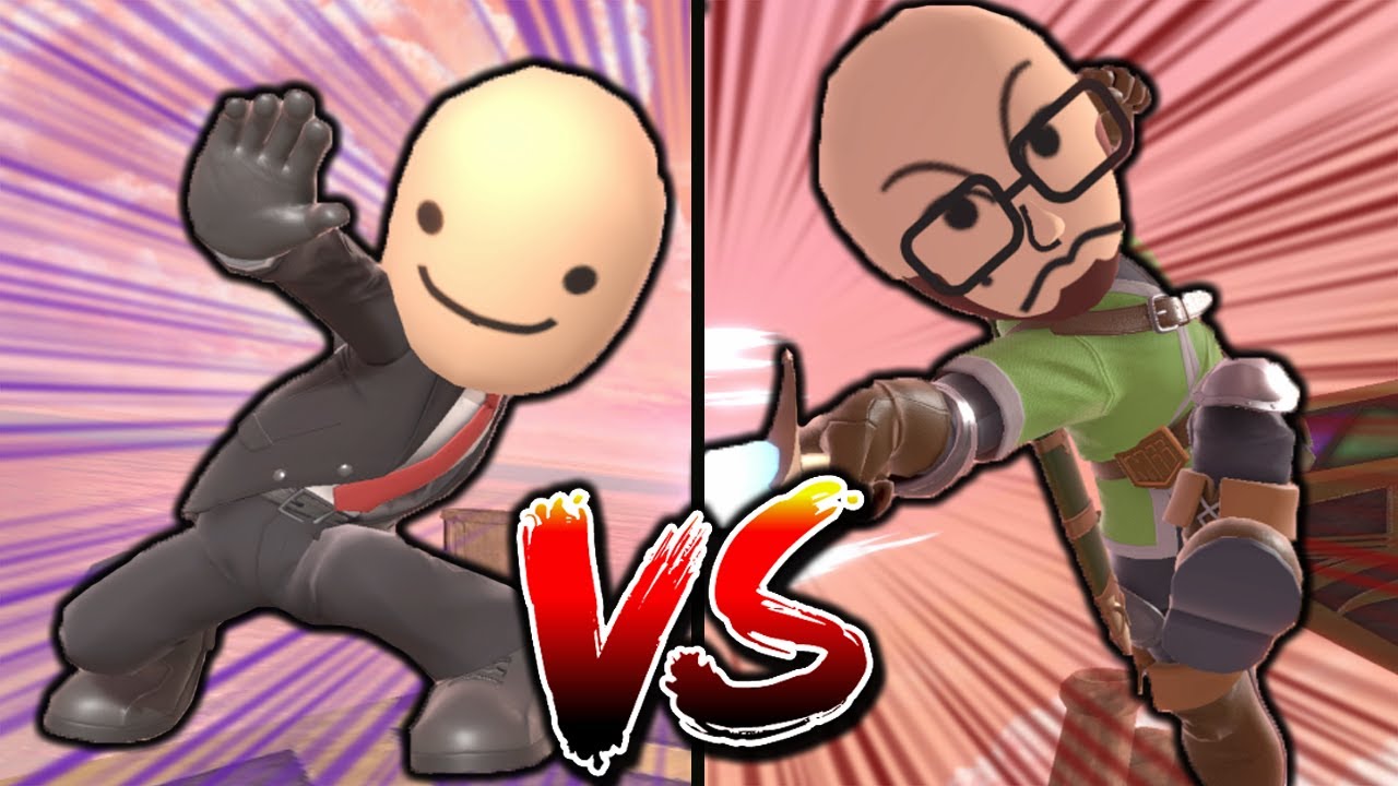 THE BEST MII BRAWLER VERSUS MY MII SWORDFIGHTER