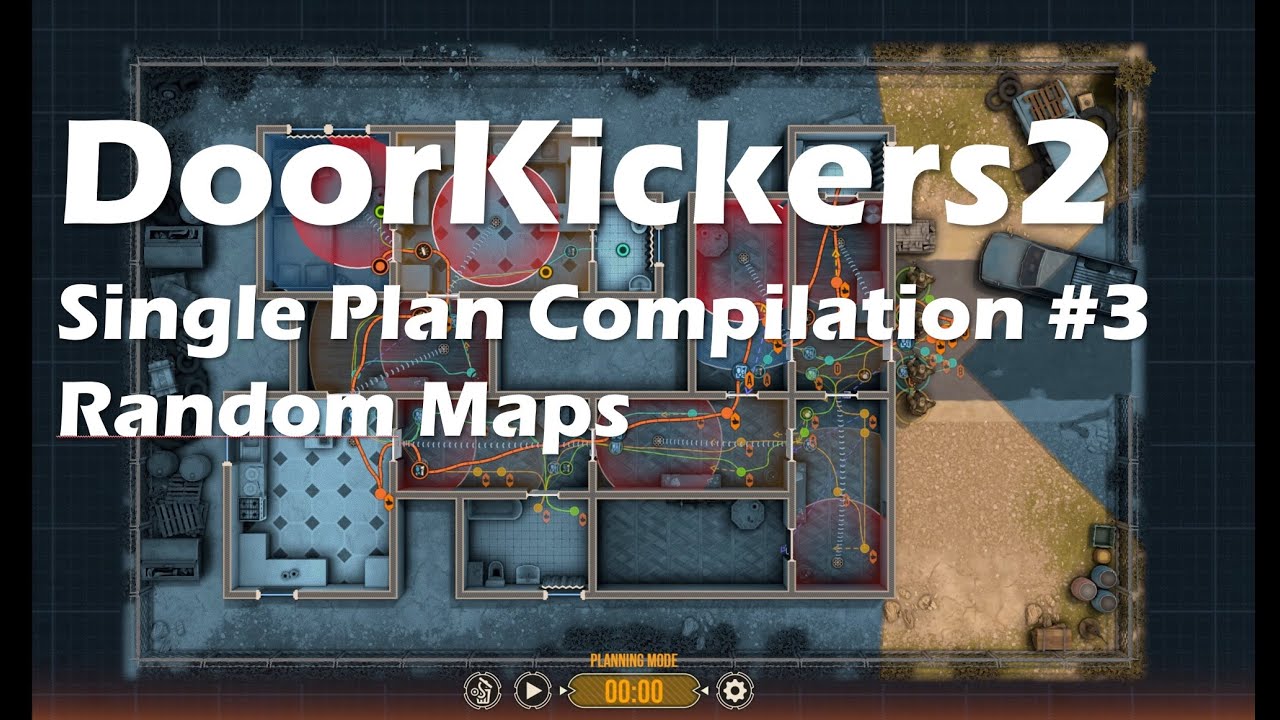 Door Kickers 2 - Single Plan Compilation 3 - Random Maps
