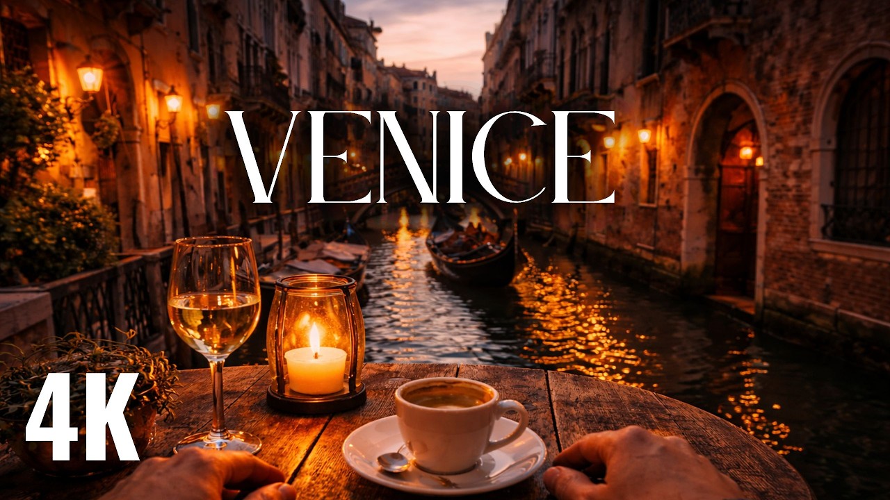 VENICE 4K Nights 🌙 Deep House Music Mix 2026 | Chill & Relaxing City Vibes