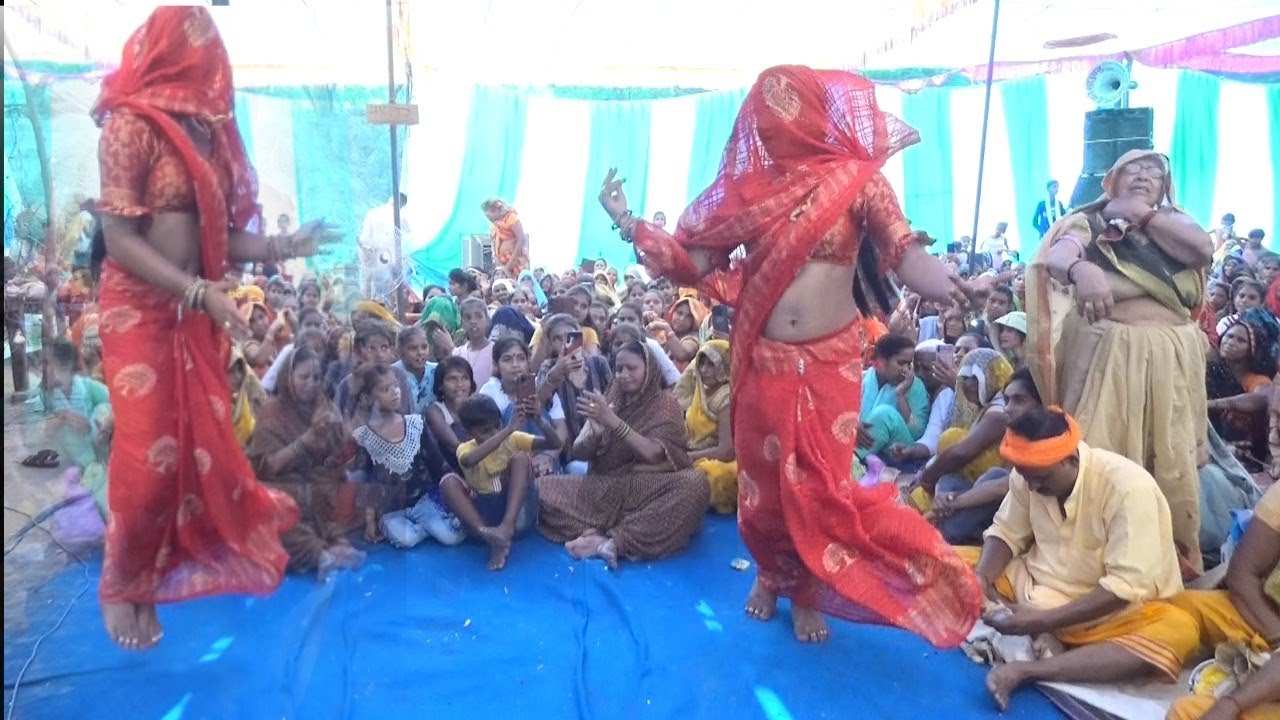 ग्राम विक्रमपुर में भोले ने किया डांस देखने  वाले दंग सतीश शास्त्री जी