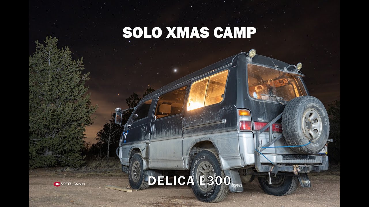 SOLO XMAS VAN CAMPING