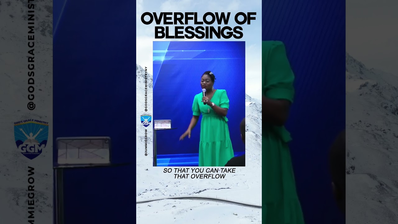 Reason why God&rsquo;s blessings overflows #shorts #preaching #blessings