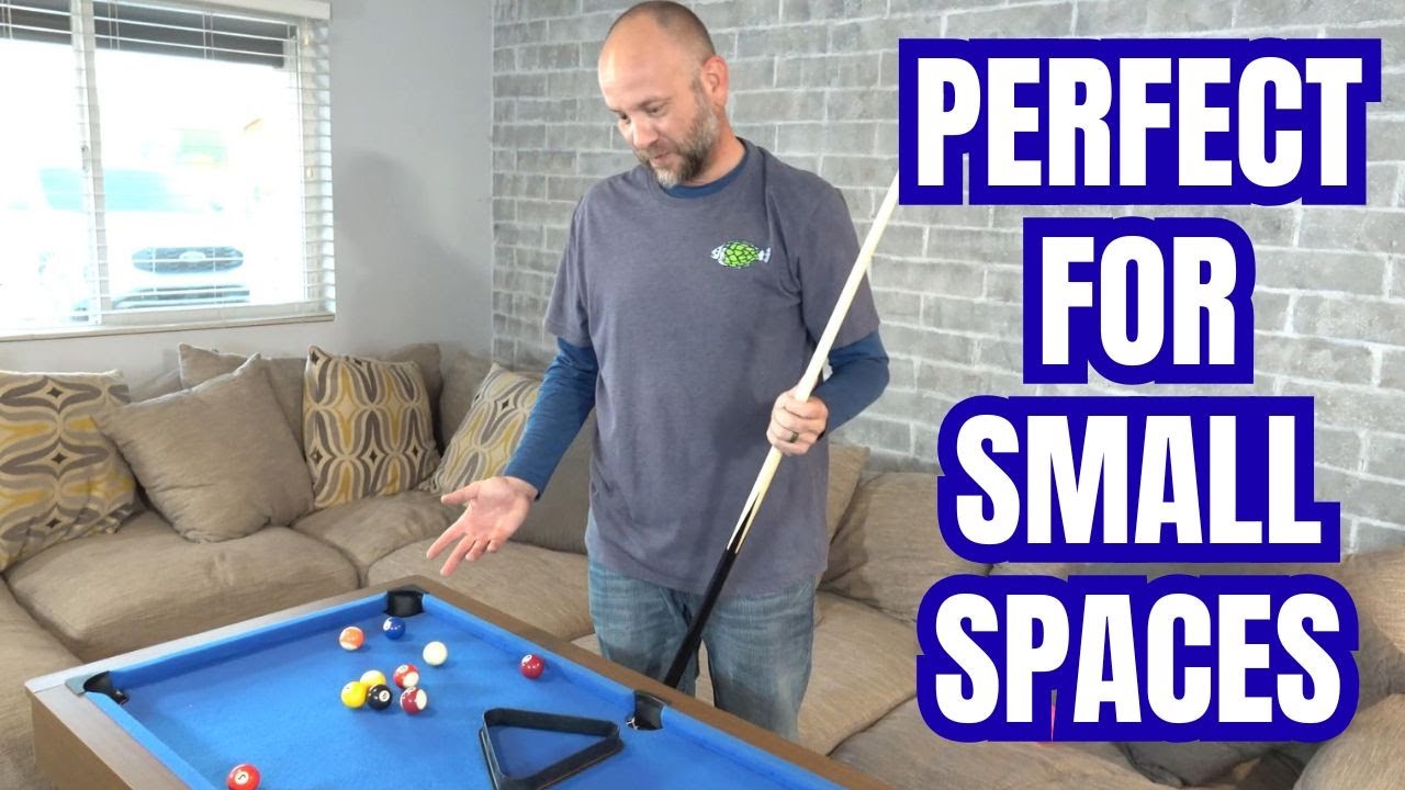 Pool Table for Small Spaces at Home or Office