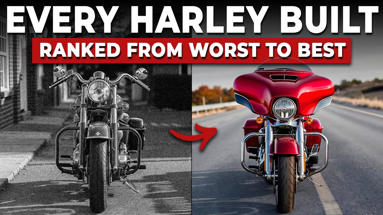 Ranking EVERY Harley Davidson Motorcycle EVER MADE
