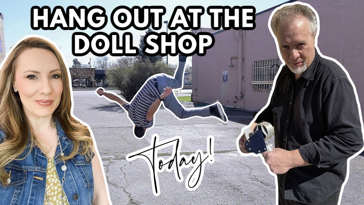 HANG OUT IN THE DOLL SHOP WITH US 🎉 | DAY IN THE LIFE AT A DOLL STORE