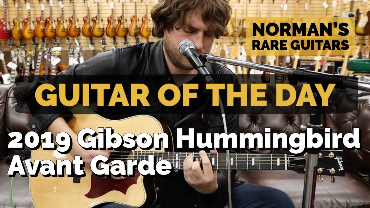 Guitar of the Day: 2019 Gibson Hummingbird Avant Garde | Norman's Rare Guitars