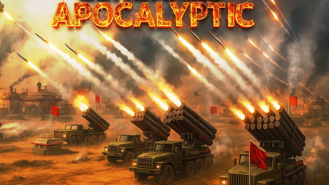 NUKE CHINA vs 7 USA BOSS - Command & Conquer Generals Apocalyptic