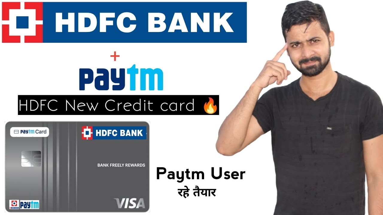 HDFC Bank Paytm Credit card is being launched 🔥 Paytm Credit Card