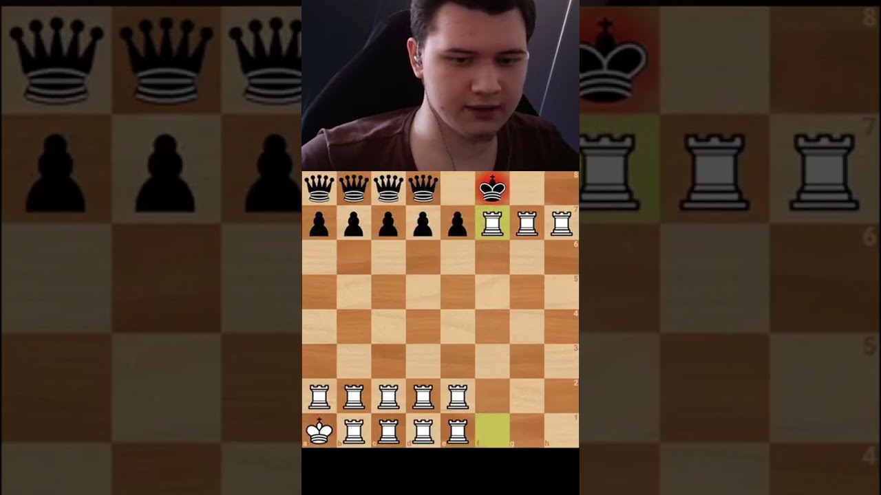 15 ладей против 7 ферзей и 8 пешек / TWITCH/YOUTUBE: t3shon