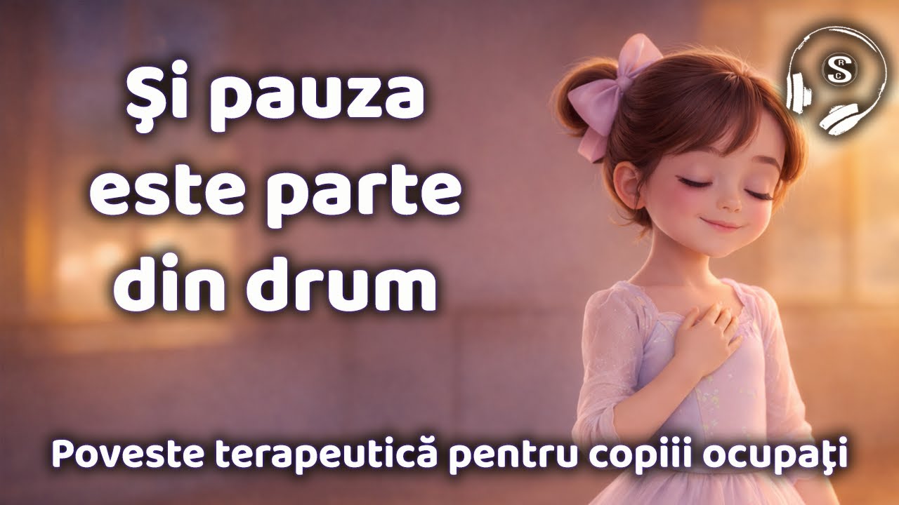 🎧 Oana şi dansul pauzei 🎀 Poveste pentru copiii ocupaţi | Pentru linişte şi echilibru✨