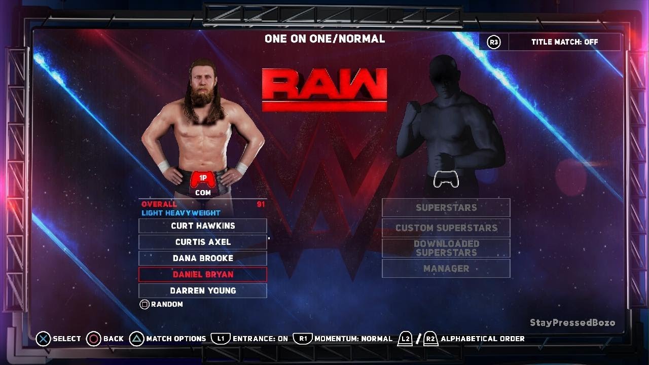 WWE 2K18 - Full Roster (Official)
