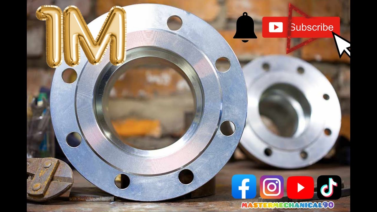 Custom Steel Bronze Flange Copper Machining 🎖️