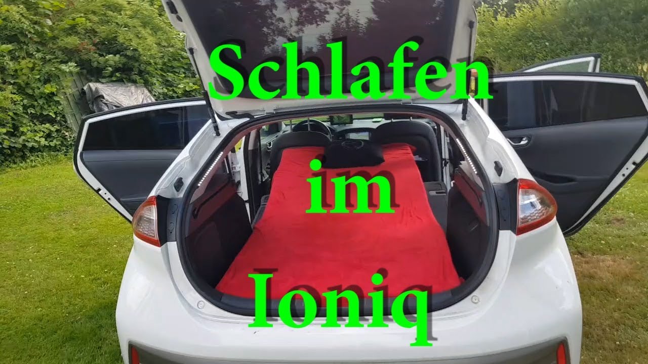 Schlafen im IONIQ Electric