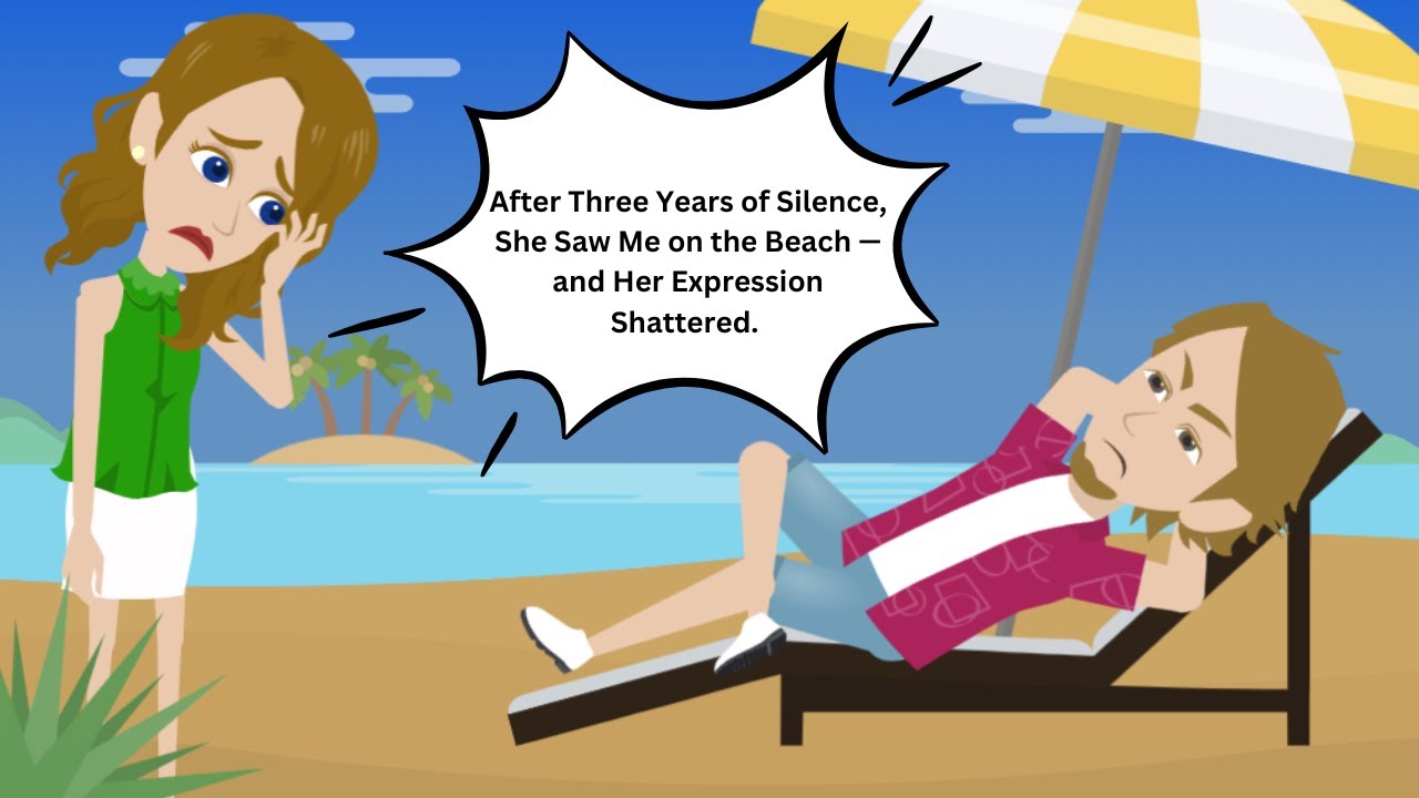 After Three Years of Silence, She Saw Me on the Beach — and Her Expression Shattered.