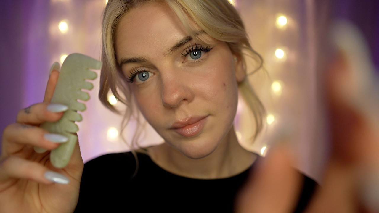 ASMR | Je touche ton visage tout doucement ✨relaxation INTENSE (close up, caresses…)