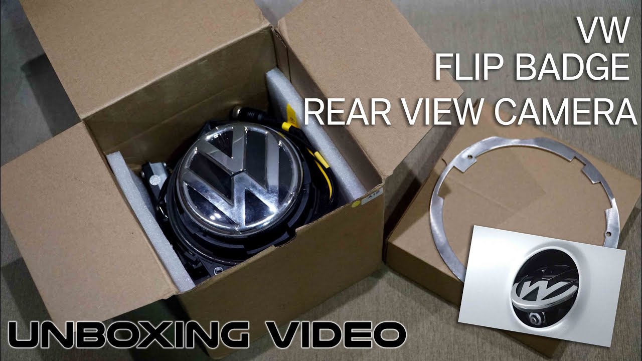 Камера заднего вида VW Flip Badge | Видео распаковки | Спецификация VW Polo для Индии