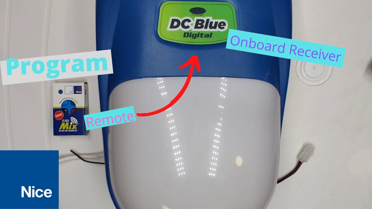 Цифровое дистанционное программирование ET DC Blue