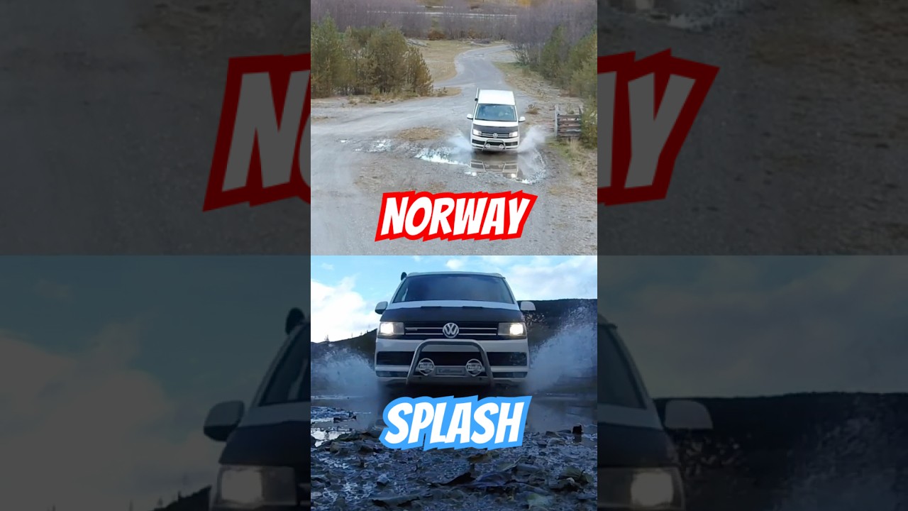 One life live it , Fun in Norway with VW t6 California Ocean 4Motion , 2018