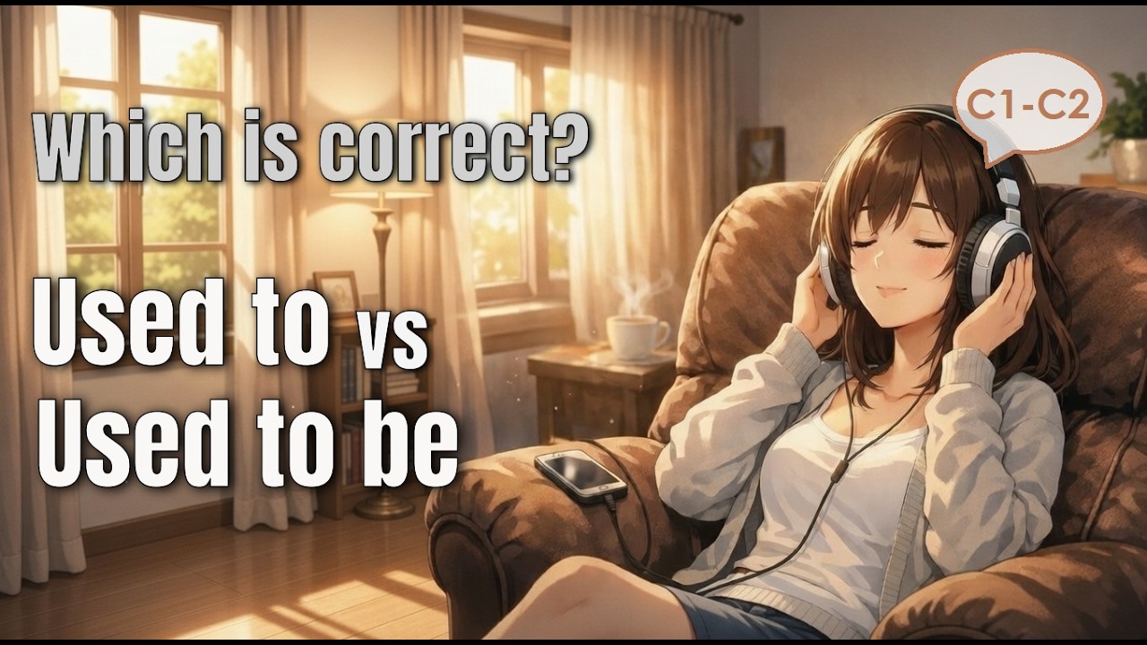 EnglishLab. Used To vs Used To Be. Grammar Explained.